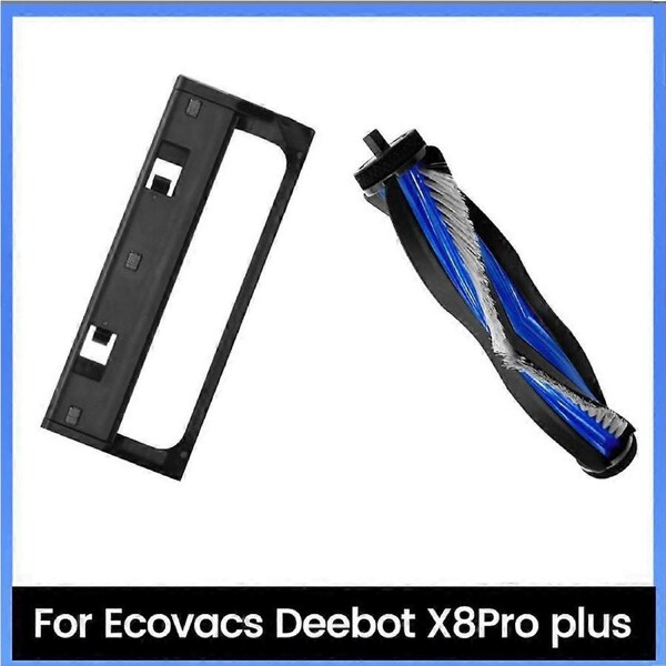 Main Brush Cover and Main Brush for X8Pro Plus Vacuum Cleaner Parts Roller Brush Cover Accessories