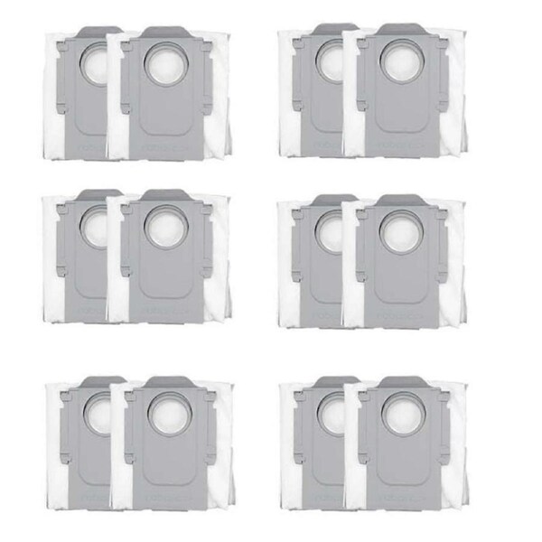 12 Pcs Dust Bag for G20S S8 Max Ultra Robot Vacuum Cleaner Accessories
