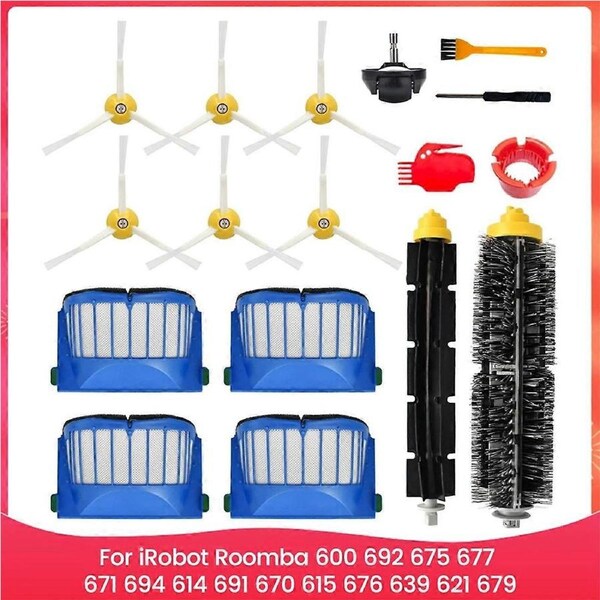 Replacement Parts for 600 Series 692 675 677 671 694 614 691 670 615 676 639 621 679 Robotic Vacuum Parts