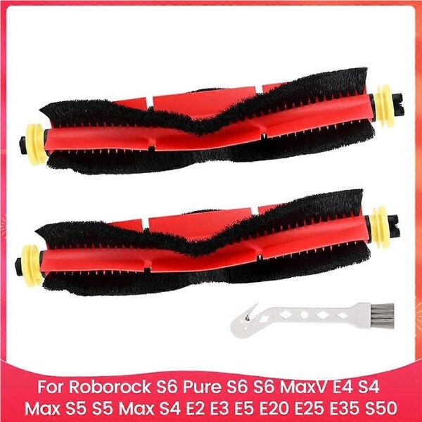 Main Brushes for S6 Pure,S6, S6 MaxV, E4,S4 Max, S5, S5 Max, S4, E2, E3,E5 E20 E25 E35 S50 Vacuum Cleaner Parts