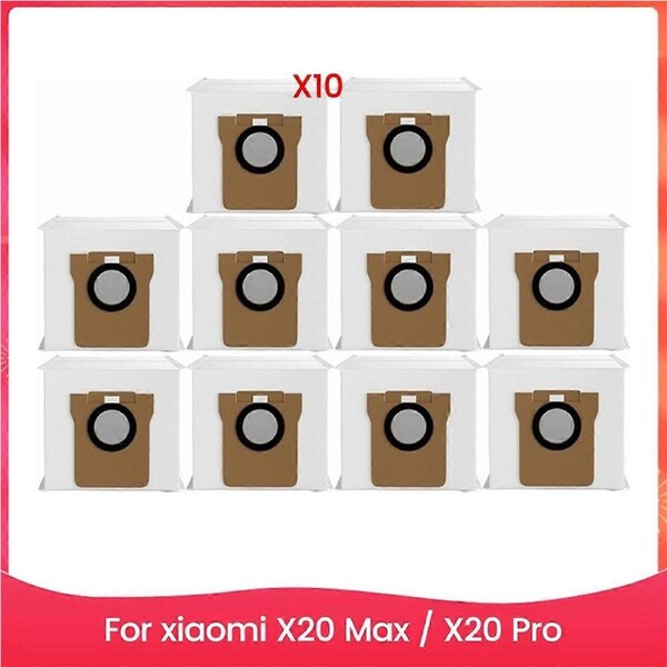 Dust Bags Replacement for Xiaomi Robot Vacuum X20 Max /X20 Pro Parts