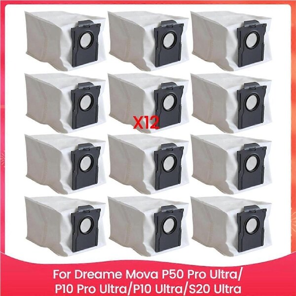 Dreame Vacuum Dust Bags for Mova/P10/S20 12PCS