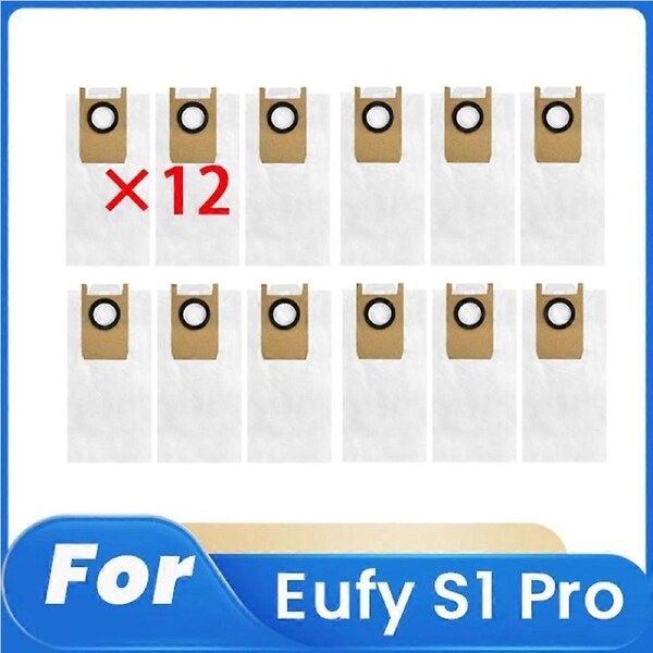 12 Pcs Dust Bags for S1 Pro Sweeper Accessories Built to Last and Work Well Dust Bags