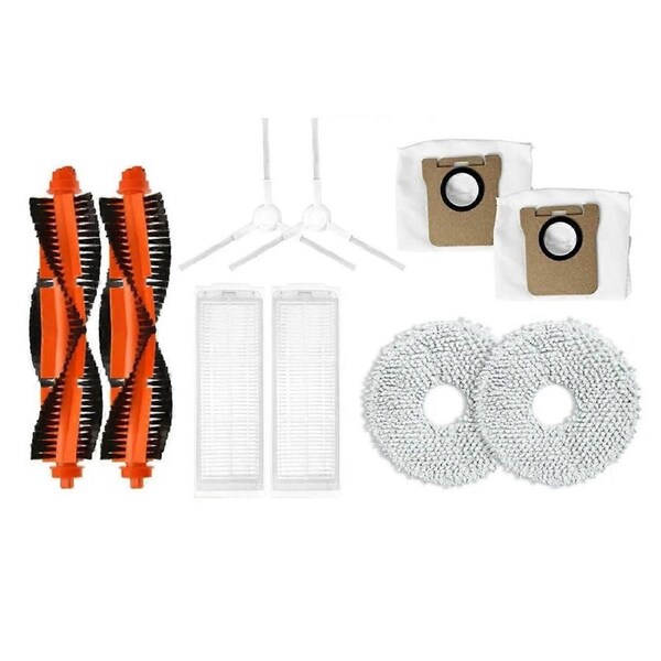 For M30 Pro Robot Vaccum Cleaner Parts Side Brush Main Brush Mop Cloth Dust Bag Hepa Filter