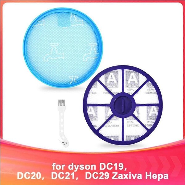 HEPA Filter Vacuum Cleaner Accessories for DC19, DC20, DC21, DC29, Replacement Filter for Upper and Lower Motor