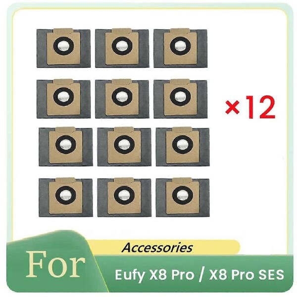 12 Pcs Dust Bags For Loorow AT800 Sweeper Accessories Built to Last and Work Well