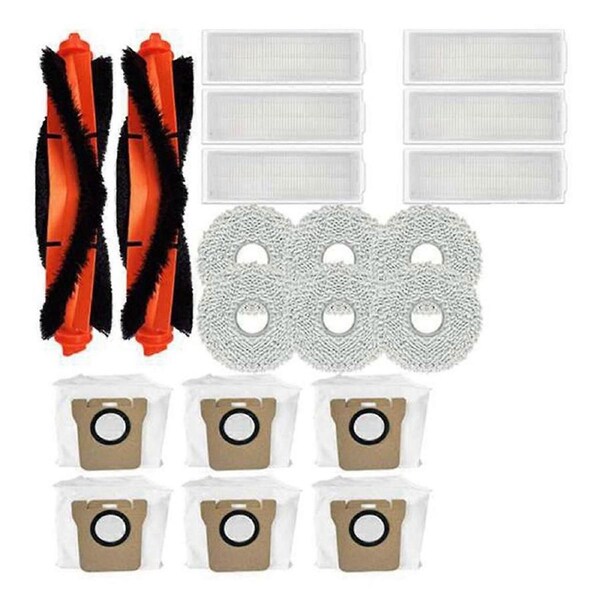 For M30 Pro C107 Replacement Spare Part Accessories Main Side Brush Hepa Filter Mop Cloth Dust Bag