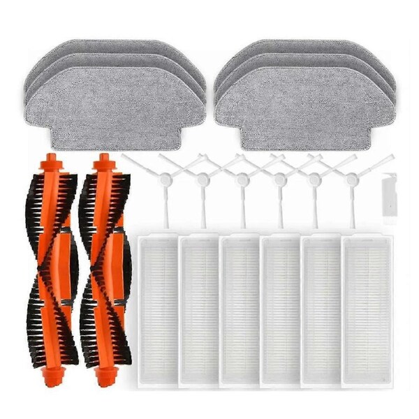 For Robot Vacuum Mop 3C / B106CN / 3290 / 3490 / 3690 Roller Side Brush Filter Mop Cloths Parts
