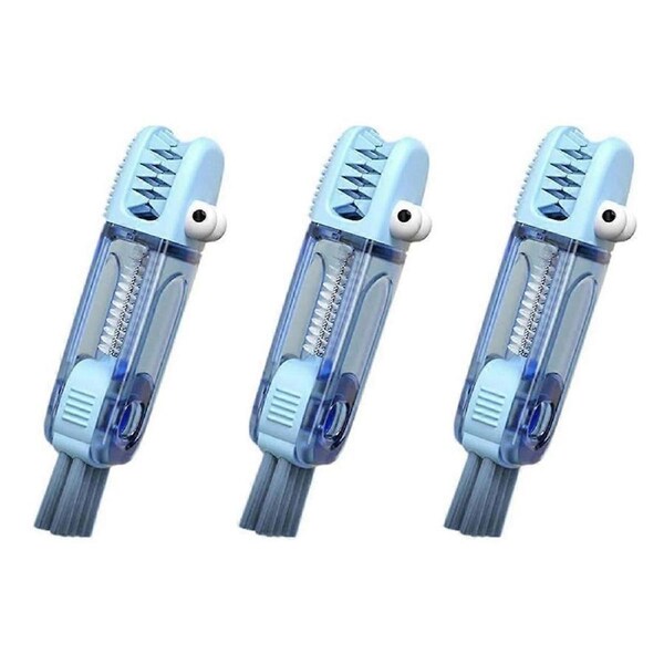 3 in 1 Cup Lid Cleaning Brush, 2024 New Crevice Cleaning Brush Set for Bottle Mouth Tight Spaces Cup B