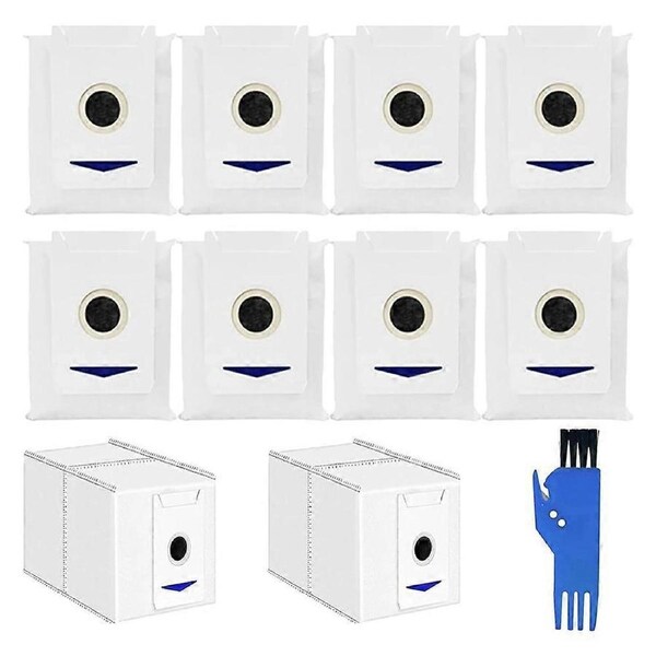 10PCS Dust Bags for T30 PRO Omni, Replacement Parts Dust Bags for T30 Pro Vacuum Cleaner Accessories