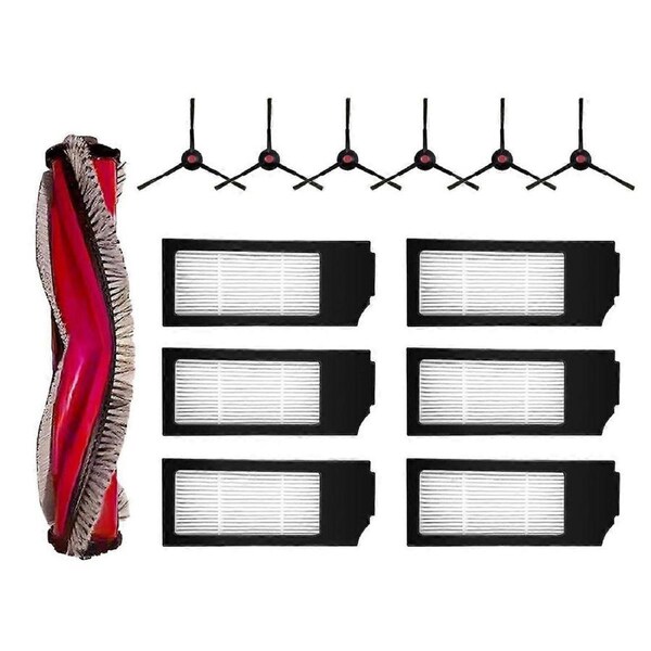 Robot Vacuum Replacement Parts Fit for C12 Replacement Accessories Kit Fit for C12 Plus