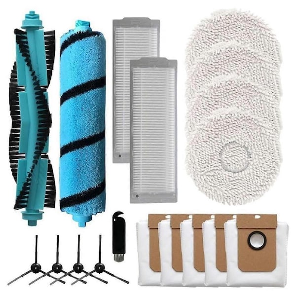 For 11090 Robot Vacuum Cleaner Main Side Brush Hepa Filters Mop Cloth Dust Bags Accessories