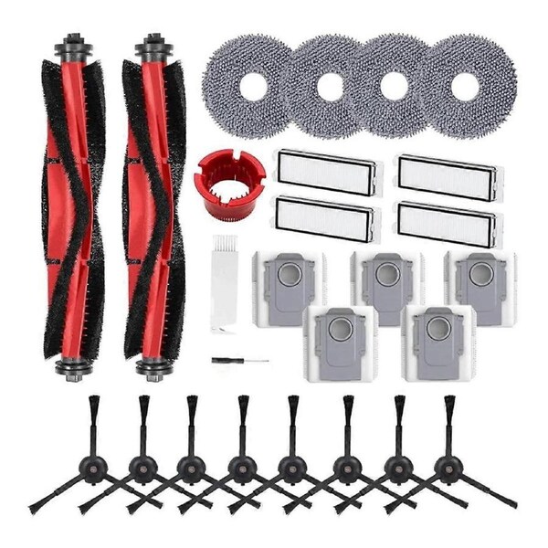 Cleaning Robot Cleaning Kit for Q Accessory Kit, Including Main Brush,Mop Pad,Side Brush,Filter Hepa, Etc.