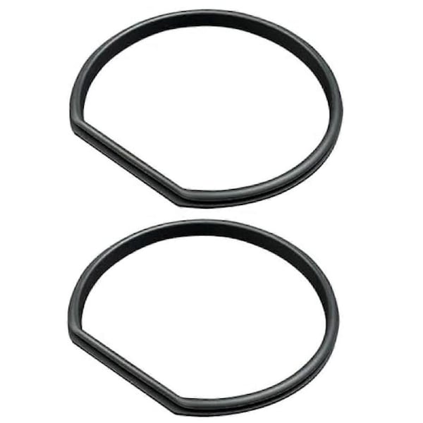 2PCS Replacement Gasket Stick Vacuum Cordless Dust Bin Lid,Seal Attachments for 18v PCL720, PBLSV716, PBLSV717