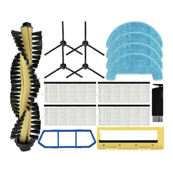 For A4 A4S A40 PVCR 0726W 0826 0926W Spirit H2O Spare Parts Main Side Brush Hepa Filter Mop