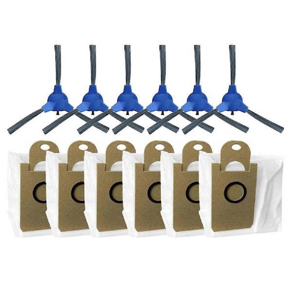 For Miwhole M9 Mini Dust Bags Side Brush Vacuum Cleaner Replacement Accessories