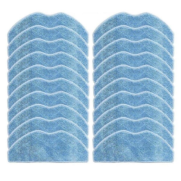 20PCS for Vitek 1807 / 1806 Mop Cloths Rag Robot Vacuum Cleaner Accessories Spare Part