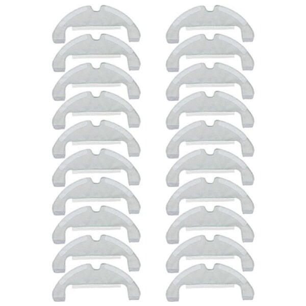 20PCS Mop Cloths for D10s Plus Robot Vacuum Cleaner Replaceable Washable Cleaning Rag