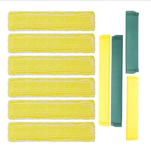 Microfiber Mop Covers Rubber Lip Squeegee Vacuum Cleaner Spare Parts for Window Vacuum Cleaner WV1 WV2 WV5