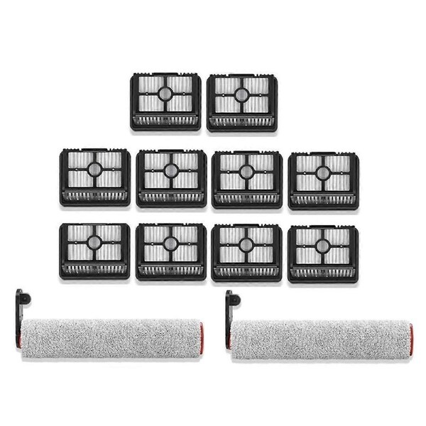 For H20 / Dream H30 Floor Scrubber Vacuum Replacement Parts Accessories Roller Brush Hepa Filter