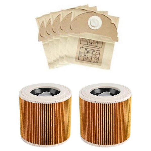 Hepa Filters + Dust Bags for WD2250 A2004 A2054 MV2 WD2 Vacuum Cleaner Replacement Spare Parts Acce