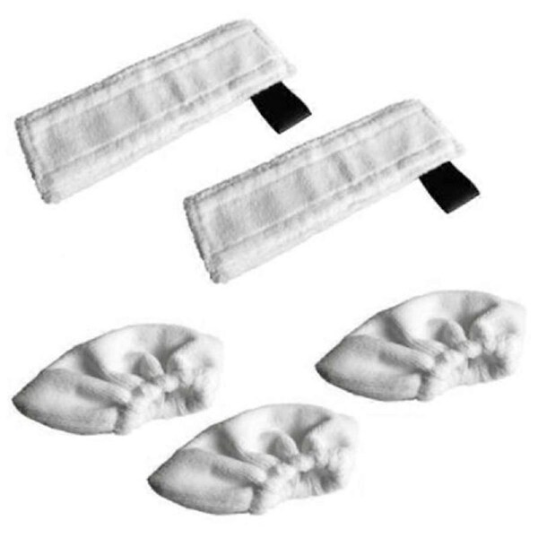 Floor Mop Cloth Brush Cover Cleaning Pad for SC2 SC3 SC4 SC5 Steam Cleaner,5PCS