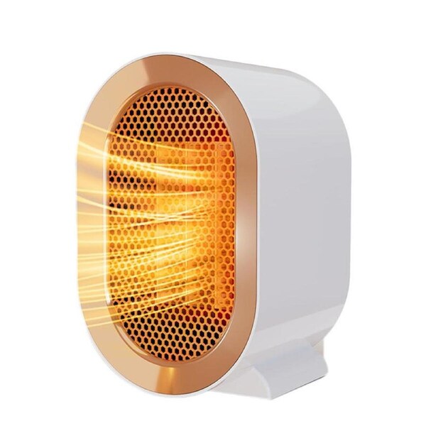 Nevenka Electric Space Heater 1200W Two-Speed Dumping shutdown for Indoor-White