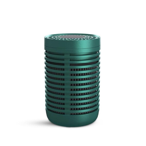 Nevenka Car Air Purifier with True HEPA Filter Eliminates Odor and Smoke-Green