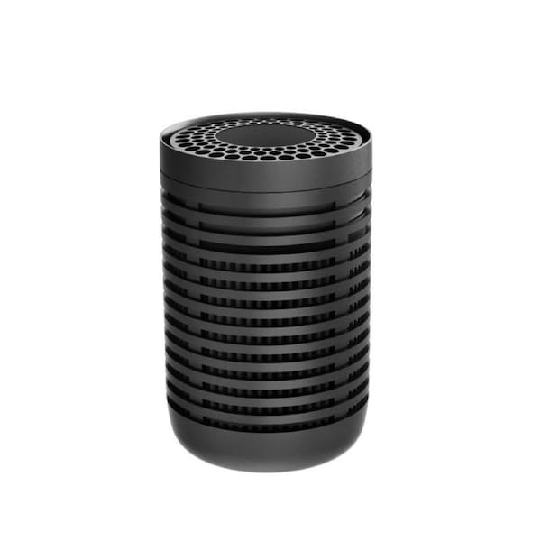 Nevenka Car Air Purifier with True HEPA Filter Eliminates Odor and Smoke-Grey