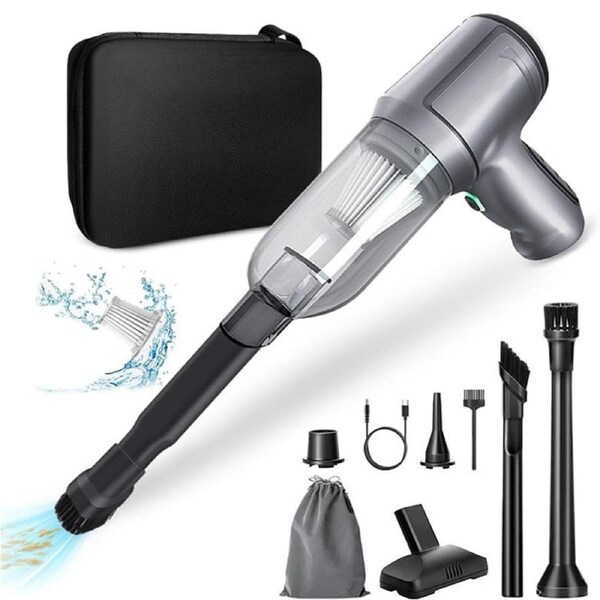 Nevenka Car Vacuum Cleaner 12000PA with Brushless Motor for Car Office