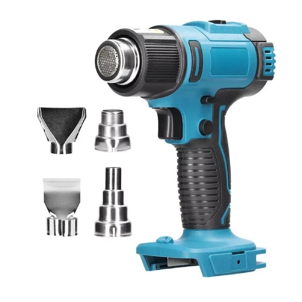 Cordless Heat Gun Hot Air Gun Temperature 50~550? Nozzle For Makita Battery 18V
