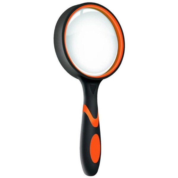 30X Large Magnifying Glass Lens Magnifier Loupe Reading Repair Science 100mm Orange