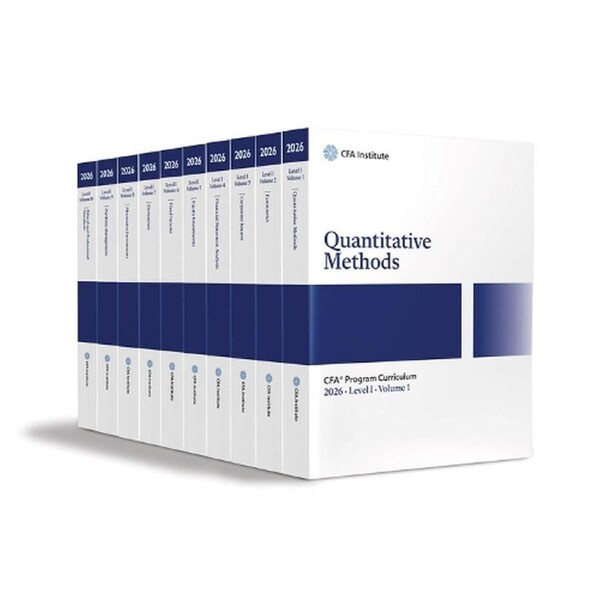 2026 CFA Program Curriculum Level I Box Set