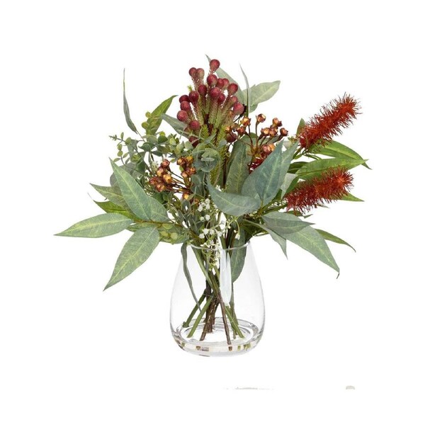 Glamorous Fusion Climbing Bougainvillea 72cm Artificial Plant Flower Arrangement Decorative In Pot