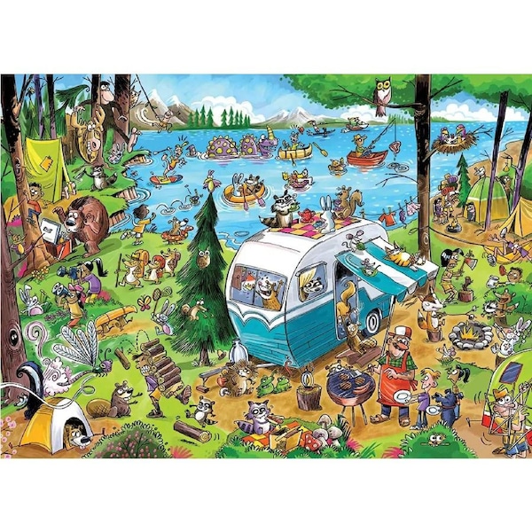 Cobble Hill - Doodletown Call Of The Wild Puzzle 1000pc