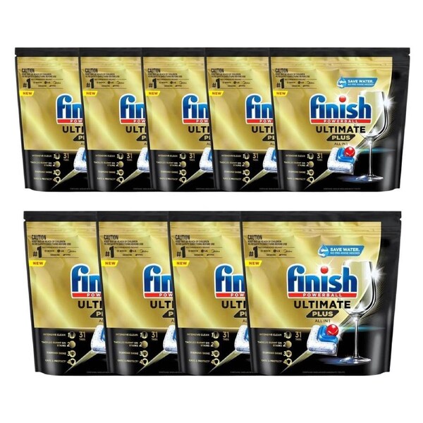 Finish Ultimate Plus Dishwasher Tablets - 279 Tabs