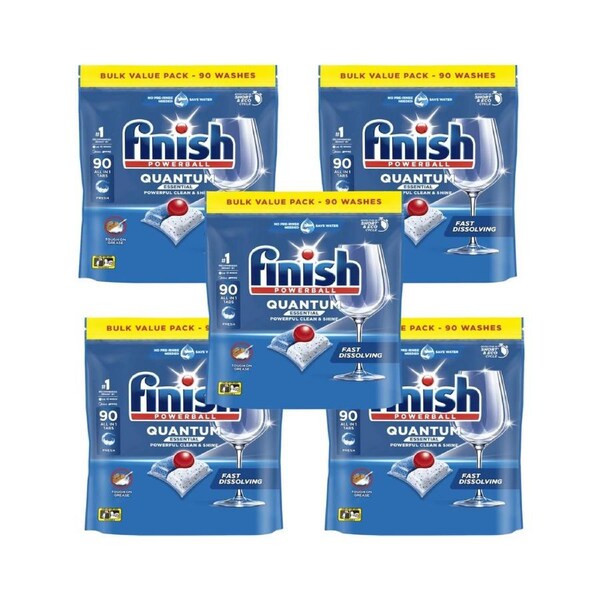 Finish Quantum Dishwasher Tablets - 450 Tabs