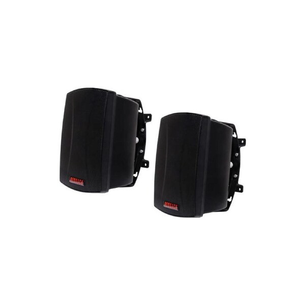 REDBACK C0901B 30W 8 Ohm Wall Mount Music Speaker Pair IP54 Black 130Wx105Dx170H