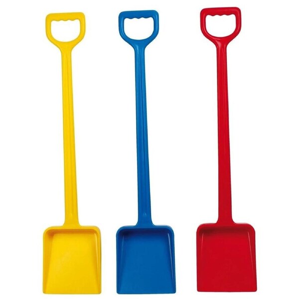 Beleduc Long Handle Shovel - Sand Digging Sandpit - Toy Kids/Children - 2 Pk 3y+ - Outdoor Sand Play - Sandpit Toy -