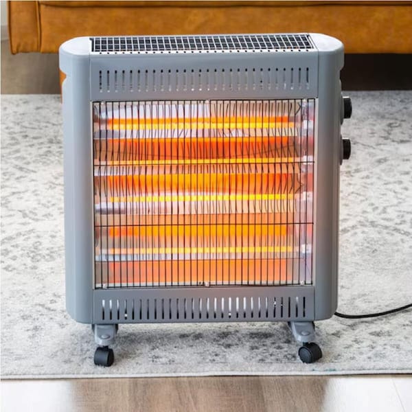 Lenoxx Indoor Heater 2200W - Infrared Radiant 2 Heat - Bedroom Lounge Heating Warmer