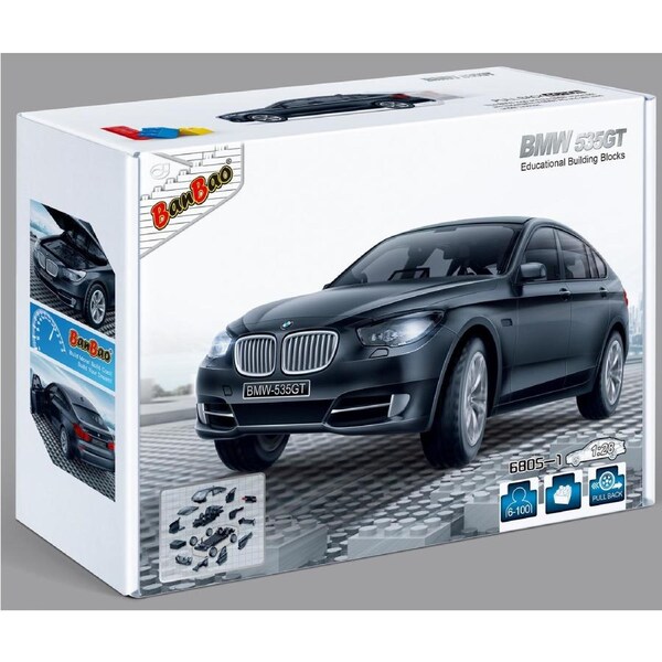 BMW 535GT Black building bricks model