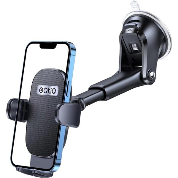 3-in-1 Suction Cup Phone Holder Windshield/Dashboard/Air Vent, Dashboard & Windshield Suction Cup Car Phone Mount with Strong Sticky Gel Pad, Compatible with iPhone, Samsung & Other Cell Phones