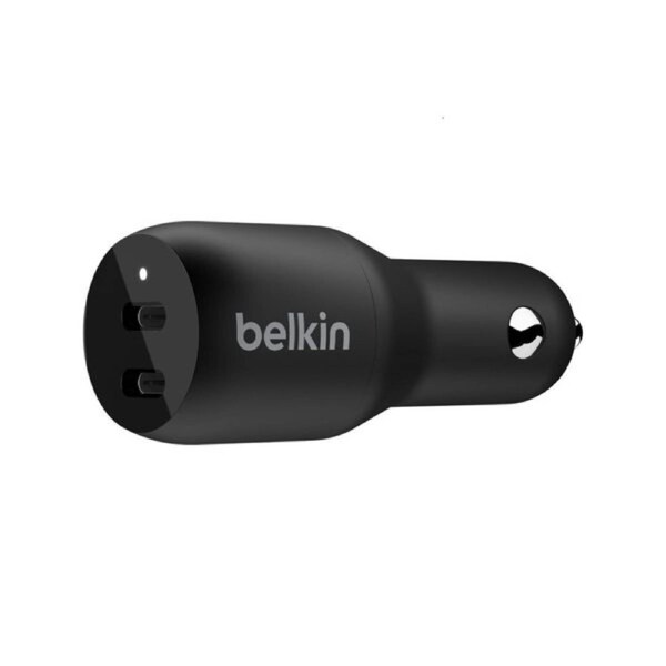 Belkin Boostcharge Dual Usb C Car Charger 36W