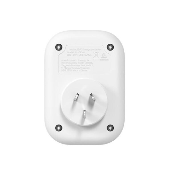Belkin Surgepro 1 Outlet Surge Protection White