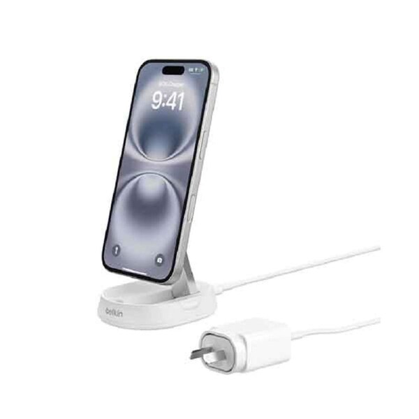 Belkin Boostcharge Pro Convertable Magnetic Wireless Charging Stan