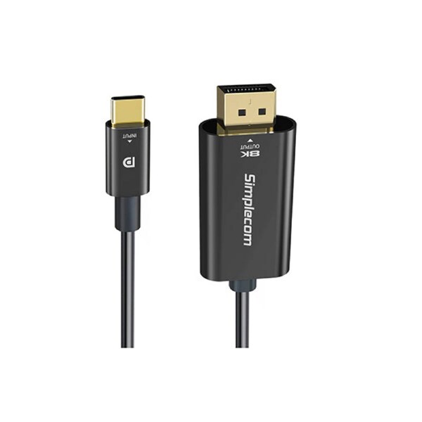 Simplecom Da323 Usb C To Displayport Cable Dp 2M