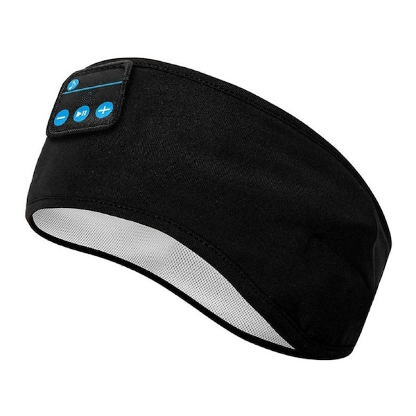 JOYBUY Black Bluetooth Music Headphones Hands-Free for Sleeping & Workout
