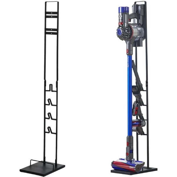 JOYBUY Freestanding Vacuum Rack Holder for Dyson V6 V7 V8 V10 V11 Stick Cleaners