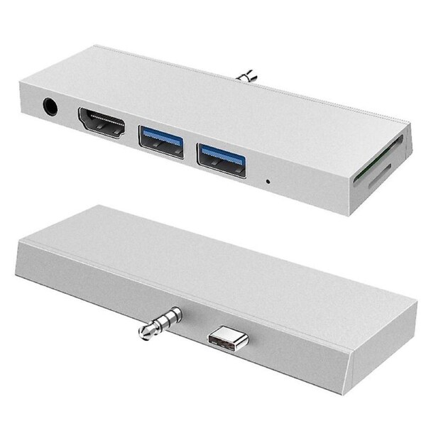 JOYBUY 6-in-1 Microsoft Surface Go Docking Station with USB 3.0 Hub