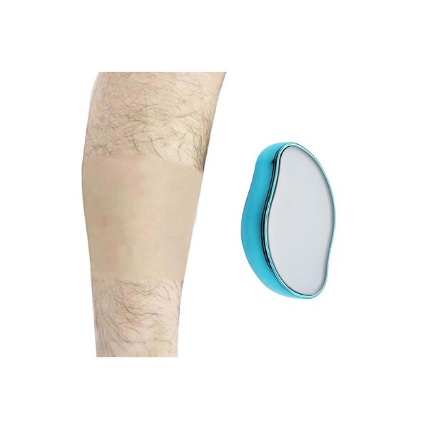 JOYBUY Reusable Crystal Hair Remover Magic Painless Exfoliation Hair Removal Tool-Blue